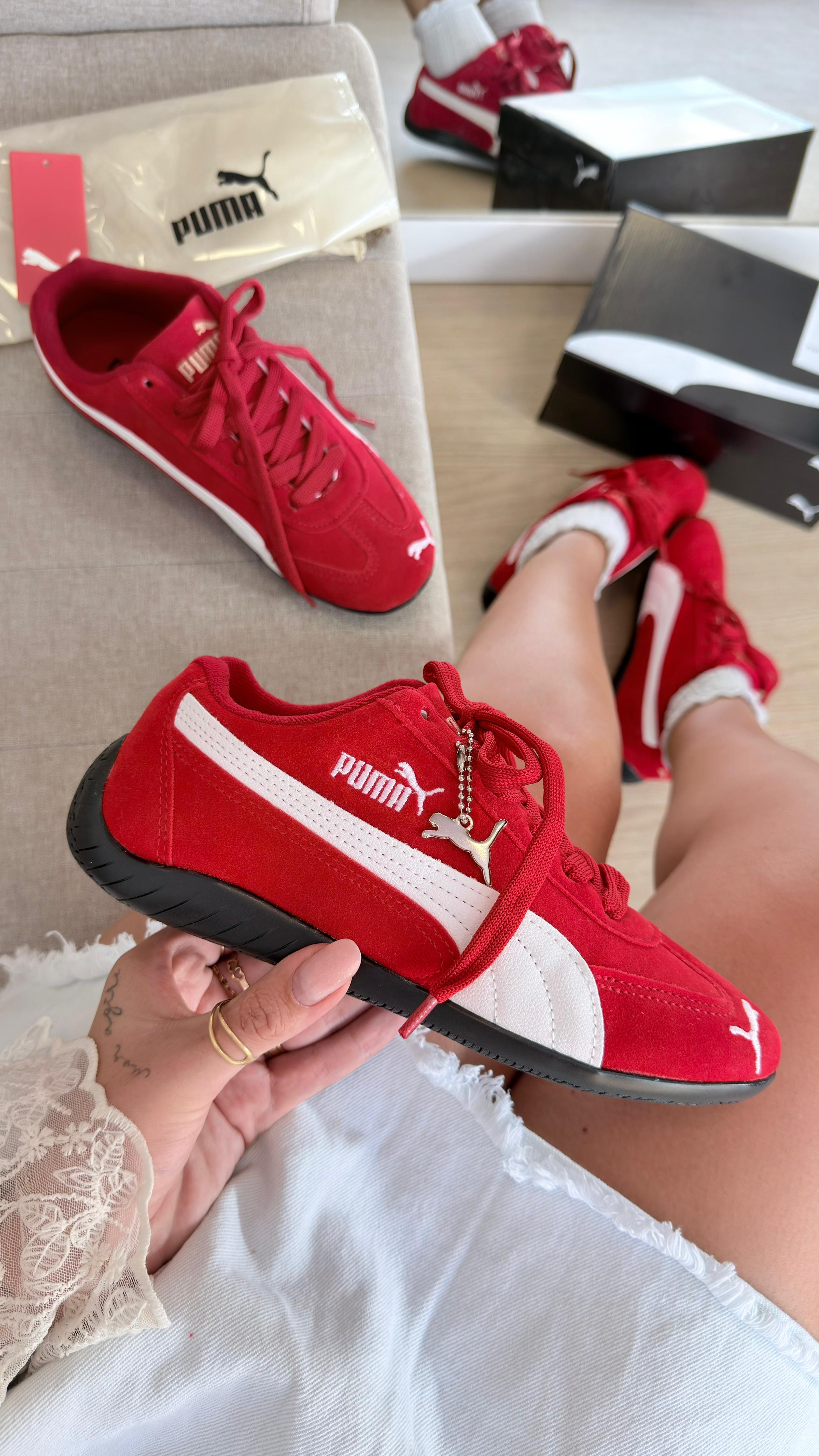 PM Speedcat Ferrari Vermelho/Branco/Preto