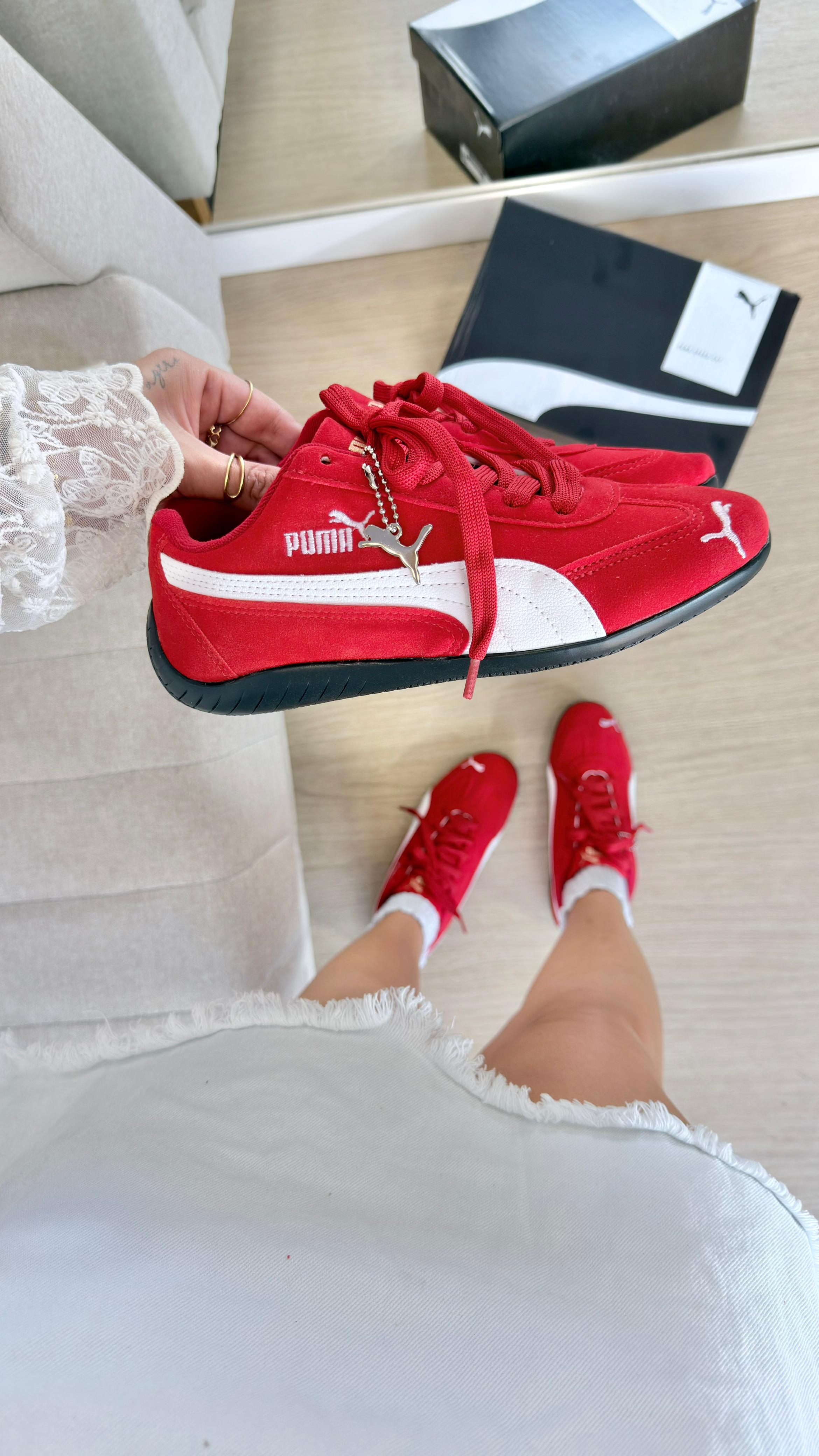 PM Speedcat Ferrari Vermelho/Branco/Preto