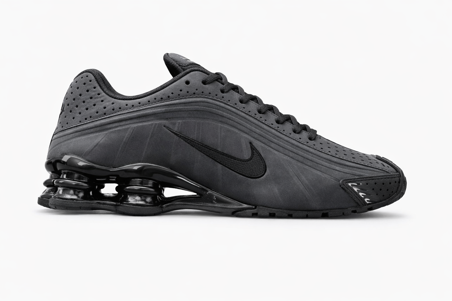 Tênis Nike Shox R4 Cinza/Preto