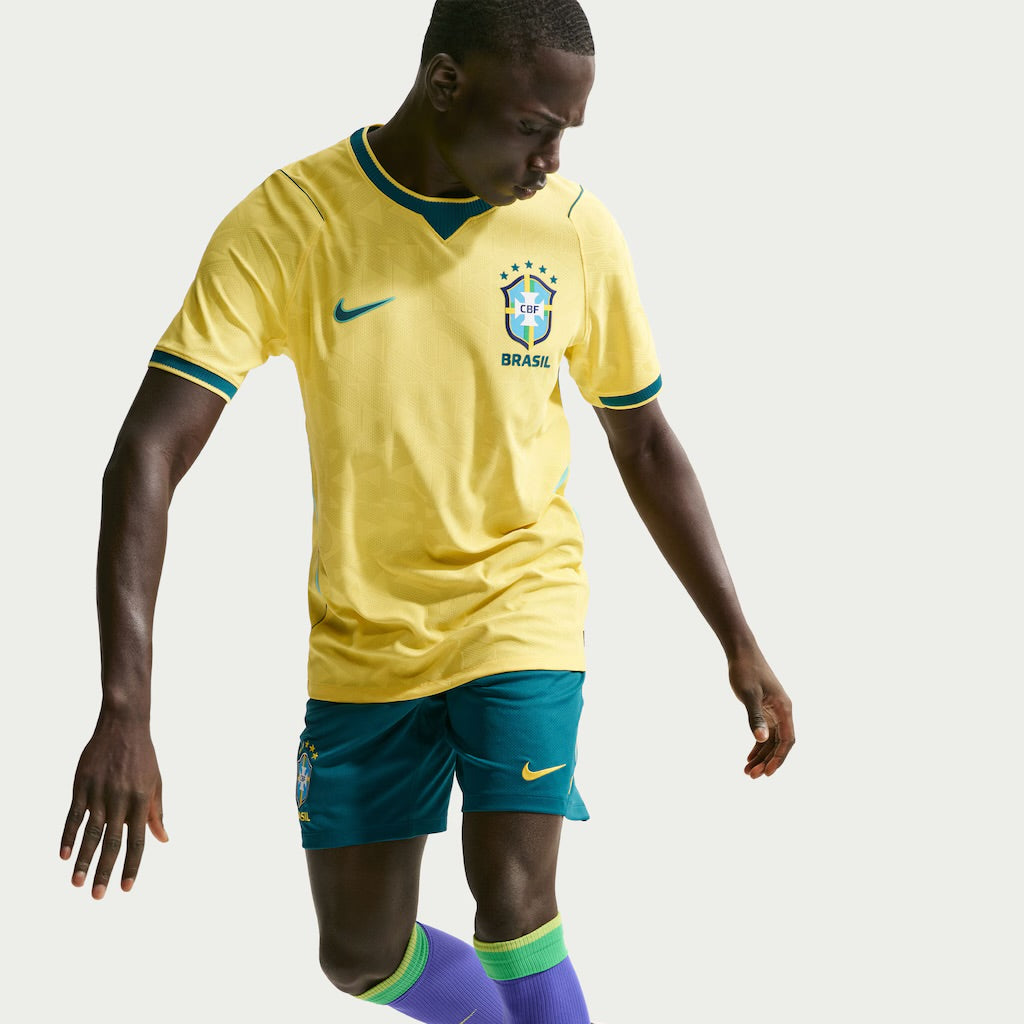 Camisa Nk Brasil 26/27 - Jogador amarela