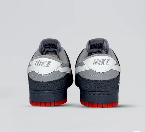 DK Low Bird Cinza Sola vermelha