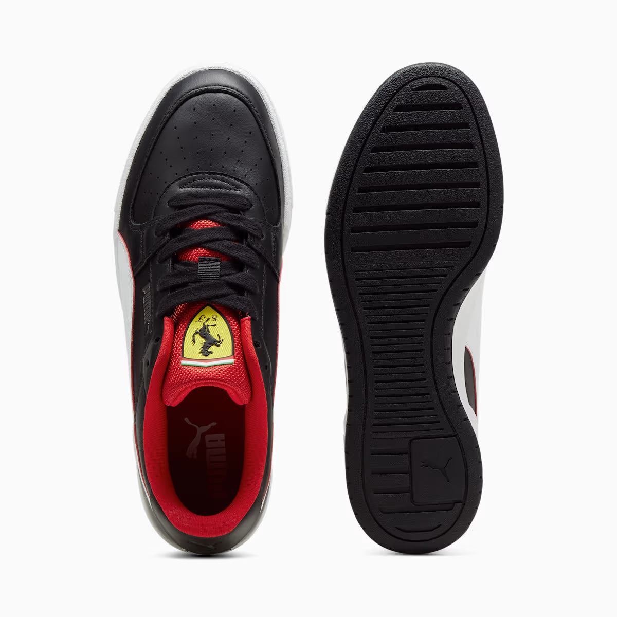 Pm Ferrari CA Pro Leather Sneakers
