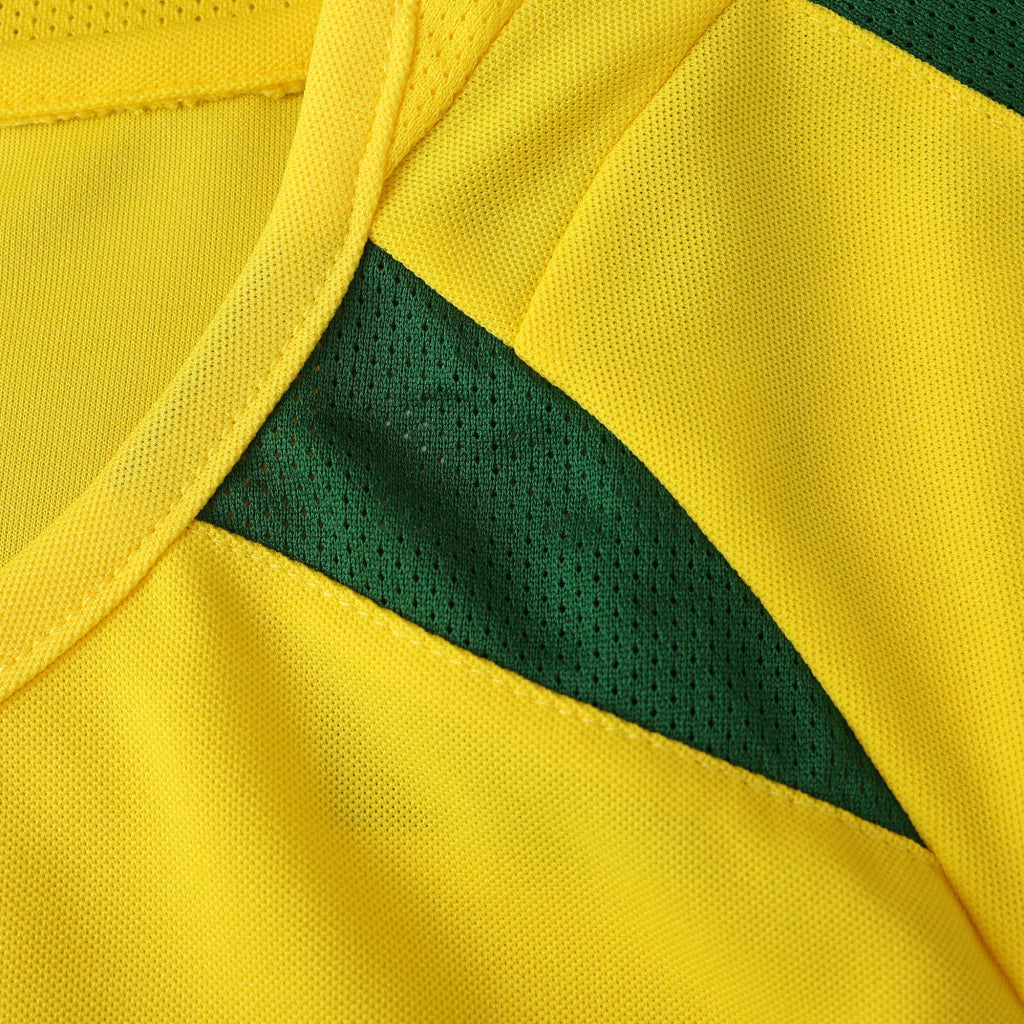 CAMISA BRASIL RETRÔ AMARELA RONALDO (COPA 2002)