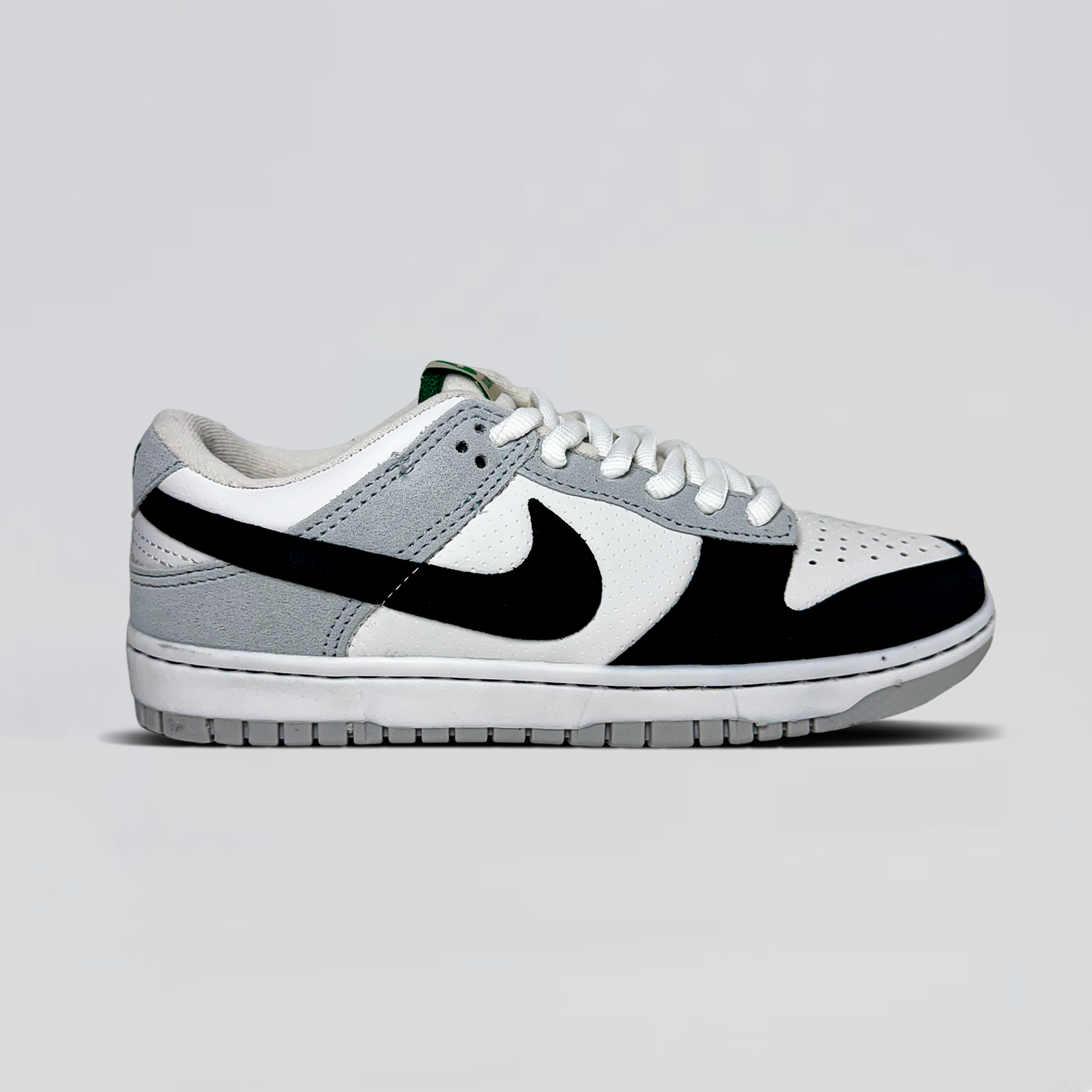 Dk Low Branco/Preto/Cromo