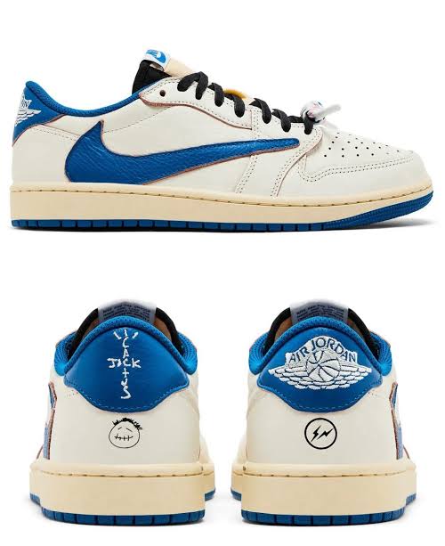 Nk Jordan Travis Scott Military Blue