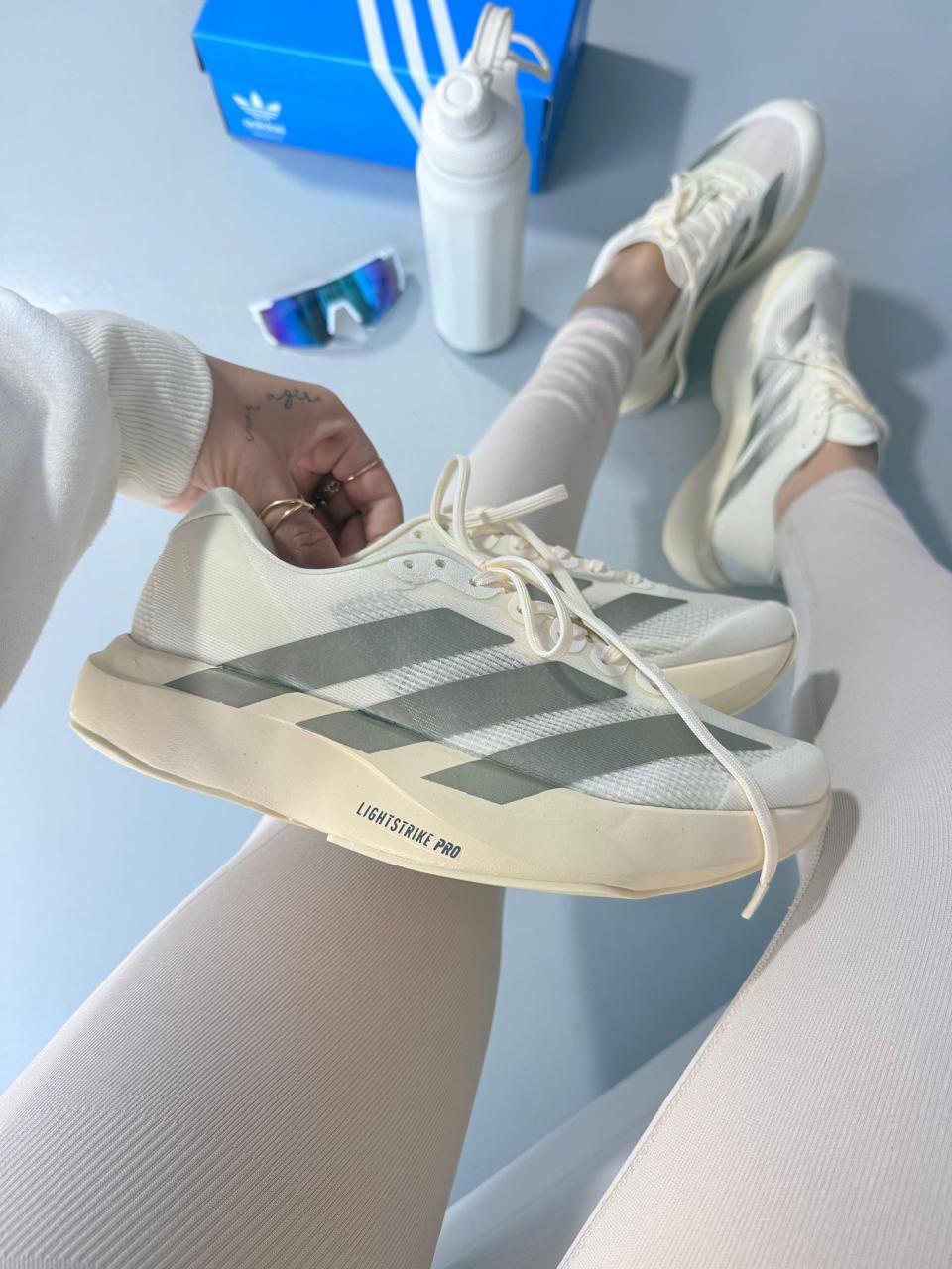 Adds Adizero SL Branco Prata